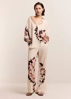 Summum Woman Relaxte Blouse Met Print|Vrouwen Blouses