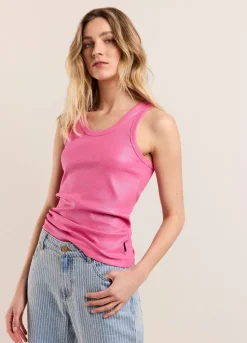 Summum Woman Rib Tanktop|Vrouwen Tops & T-Shirts