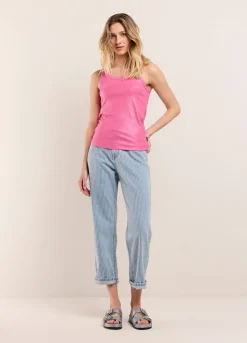 Summum Woman Rib Tanktop|Vrouwen Tops & T-Shirts