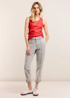 Summum Woman Rib Tanktop|Vrouwen Tops & T-Shirts