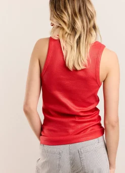 Summum Woman Rib Tanktop|Vrouwen Tops & T-Shirts