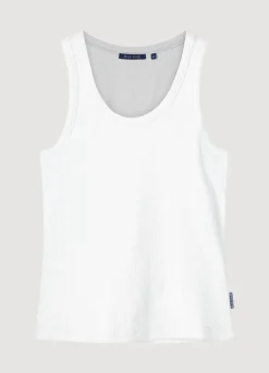 Summum Woman Rib Tanktop|Vrouwen Tops & T-Shirts