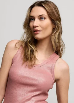 Summum Woman Rib Tanktop|Vrouwen Tops & T-Shirts