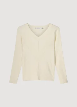 Summum Woman Ribgebreid Truitje|Vrouwen Truien & Vesten