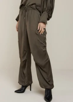 Summum Woman Silky Touch Cargo|Vrouwen Broeken & Jumpsuits