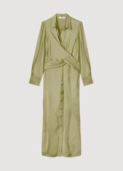 Summum Woman Silky Touch Doorknoopjurk|Vrouwen Jurken