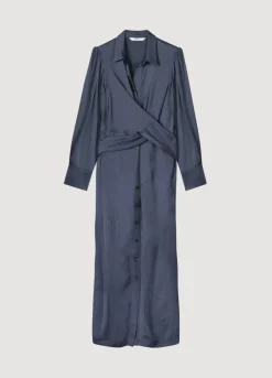 Summum Woman Silky Touch Doorknoopjurk|Vrouwen Jurken