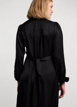 Summum Woman Silky Touch Doorknoopjurk|Vrouwen Jurken