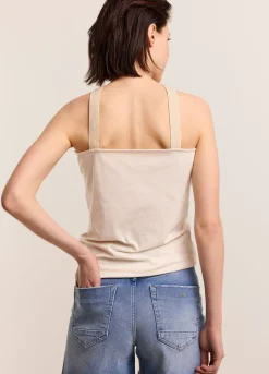 Summum Woman Singlet Gekruiste Halslijn|Vrouwen Tops & T-Shirts