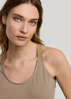 Summum Woman Singlet: Omkeerbaar|Vrouwen Tops & T-Shirts