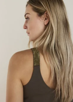 Summum Woman Singlet: Omkeerbaar|Vrouwen Tops & T-Shirts