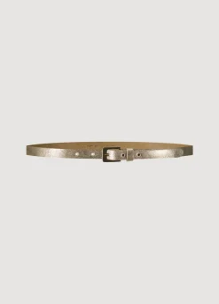 Summum Woman Smalle Metallic Riem|Vrouwen Accessoires