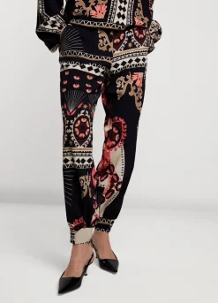 Summum Woman Soepelvallende Pofbroek|Vrouwen Broeken & Jumpsuits