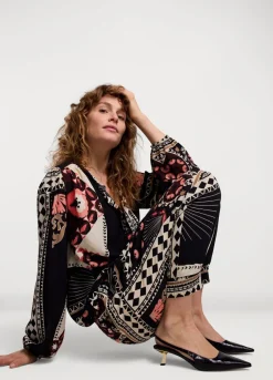 Summum Woman Soepelvallende Pofbroek|Vrouwen Broeken & Jumpsuits