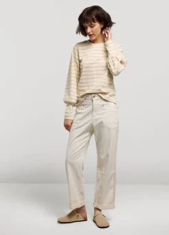 Summum Woman Streepjes Sweater|Vrouwen Truien & Vesten