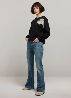 Summum Woman Sweater Met Borduur|Vrouwen Truien & Vesten