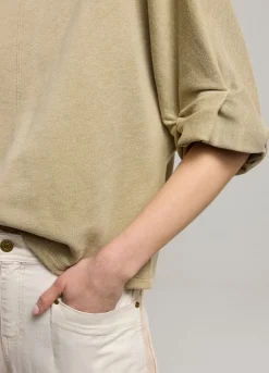 Summum Woman Sweater Opgerolde Mouw|Vrouwen Truien & Vesten