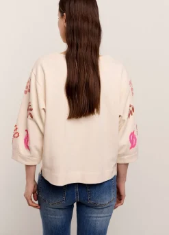 Summum Woman Sweatshirt Met Pailletten|Vrouwen Truien & Vesten