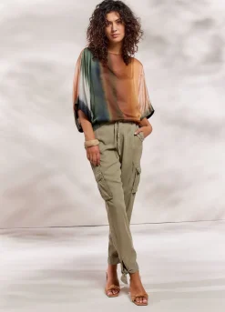 Summum Woman Top Faded Print|Vrouwen Tops & T-Shirts