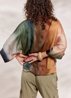 Summum Woman Top Faded Print|Vrouwen Tops & T-Shirts