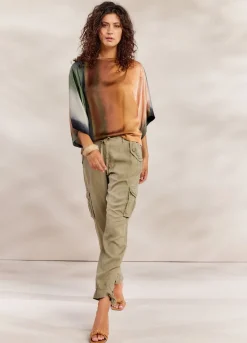 Summum Woman Top Faded Print|Vrouwen Tops & T-Shirts