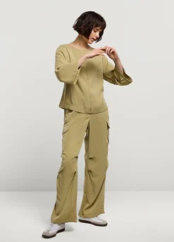 Summum Woman Top Met Boothals|Vrouwen Tops & T-Shirts