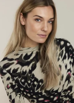 Summum Woman Top Met Print|Vrouwen Tops & T-Shirts