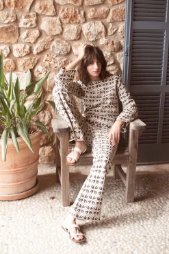 Summum Woman Top Met Trompetmouw|Vrouwen Tops & T-Shirts