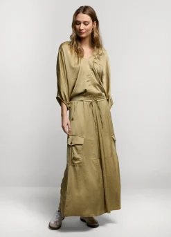 Summum Woman Top Met Vleermuismouw|Vrouwen Tops & T-Shirts