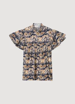 Summum Woman Top Met Vlindermouw|Vrouwen Tops & T-Shirts