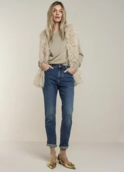 Summum Woman Trui Met Ronde Hals|Vrouwen Truien & Vesten