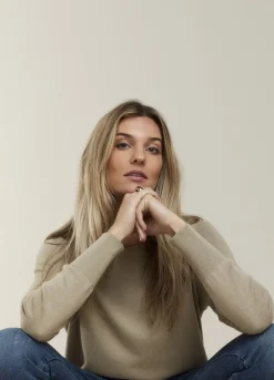 Summum Woman Trui Met Ronde Hals|Vrouwen Truien & Vesten