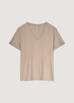 Summum Woman T-Shirt Glittercoating|Vrouwen Tops & T-Shirts