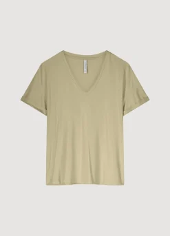 Summum Woman T-Shirt Glittercoating|Vrouwen Tops & T-Shirts