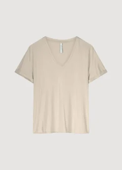 Summum Woman T-Shirt Glittercoating|Vrouwen Tops & T-Shirts