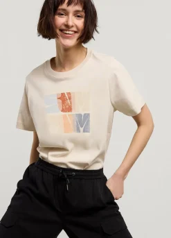 Summum Woman T-Shirt Met Artwork Print|Vrouwen Tops & T-Shirts