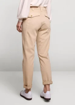 Summum Woman Twill Broek|Vrouwen Broeken & Jumpsuits