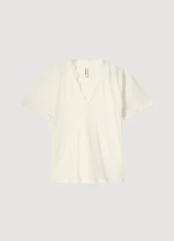 Summum Woman V-Hals Top Met Kant|Vrouwen Tops & T-Shirts
