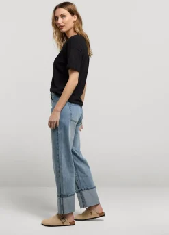 Summum Woman V-Hals Top Met Kant|Vrouwen Tops & T-Shirts