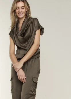 Summum Woman Waterval Top|Vrouwen Tops & T-Shirts