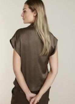 Summum Woman Waterval Top|Vrouwen Tops & T-Shirts