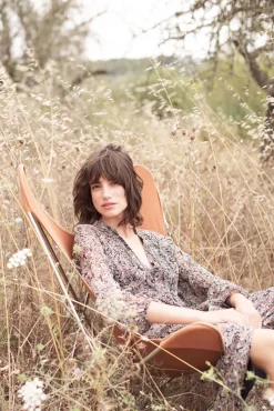 Summum Woman Wijde Jurk Met Bloemenprint|Vrouwen Jurken