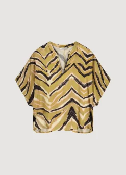 Summum Woman Zigzag Top|Vrouwen Tops & T-Shirts